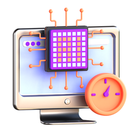 Limited Memory Machines  3D Icon
