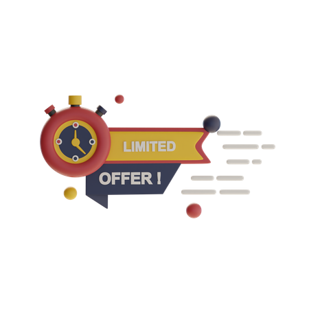 Limited Offer  3D Icon