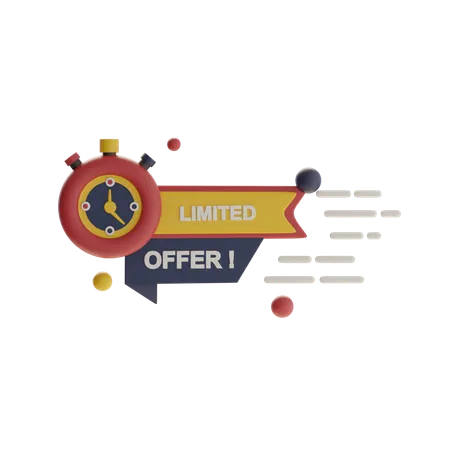 Limited Offer  3D Icon