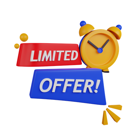 Limited offer  3D Icon