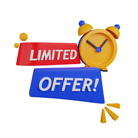 Limited offer  3D Icon