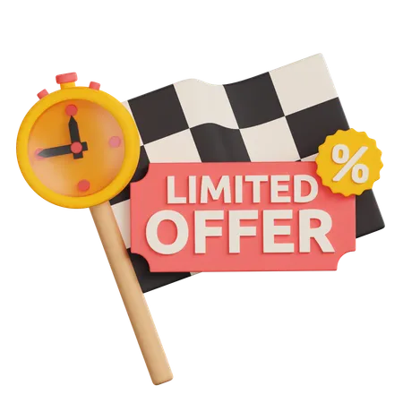 Limited Offer  3D Icon