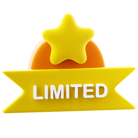 Limited sale  3D Icon