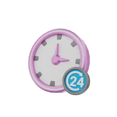 Limited shopping time  3D Icon