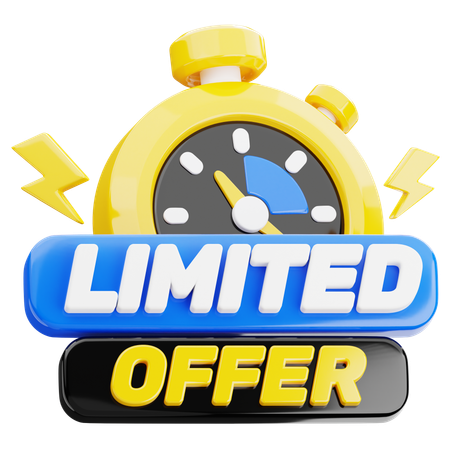 Limited Time Offer  3D Icon