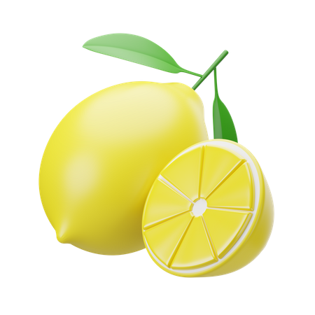 Limões  3D Illustration