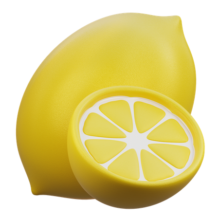 Limón  3D Icon