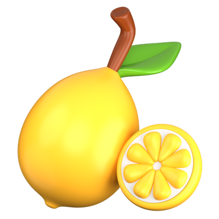 Limón  3D Icon