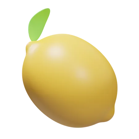 Limón  3D Illustration