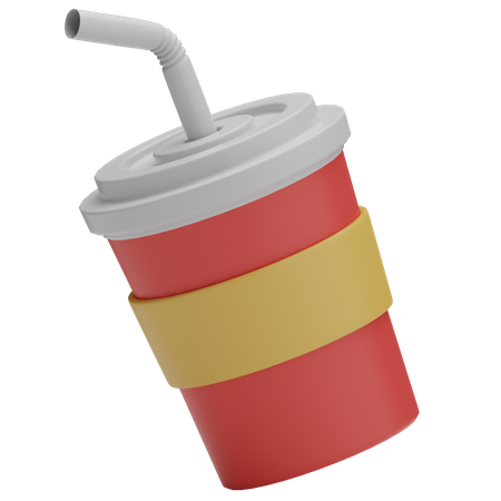 Limonade trinken  3D Icon