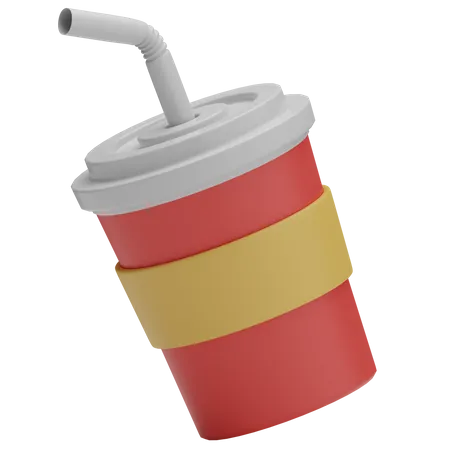 Limonade trinken  3D Icon