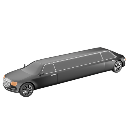 Limousine  3D Icon