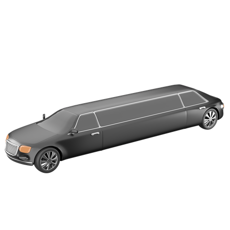 Limousine 3D Icon