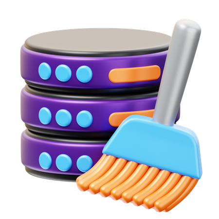 Limpador de cache  3D Icon