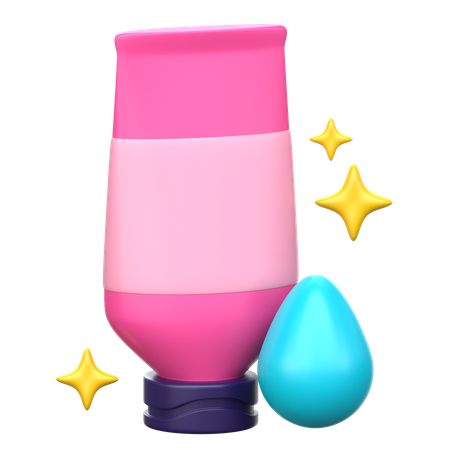 Limpador de rosto  3D Icon