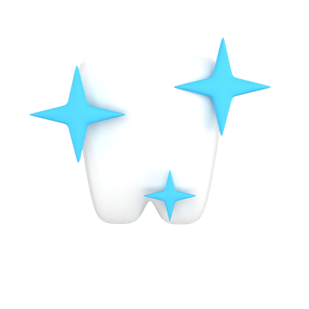 Limpar dente  3D Icon