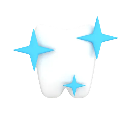 Limpar dente  3D Icon