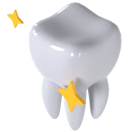 Dente  3D Illustration