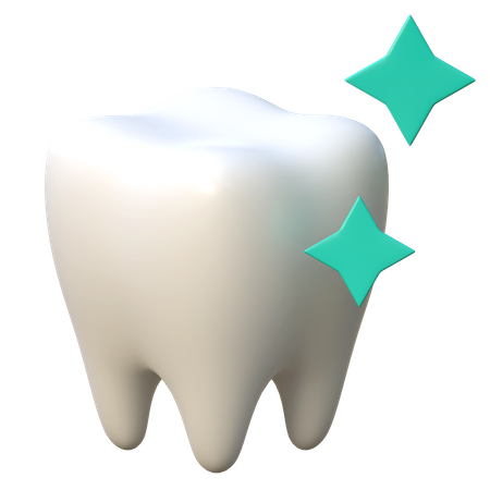 Limpar dente  3D Icon