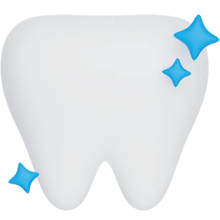 Limpar dente  3D Icon
