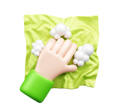 Limpeza de pisos  3D Icon