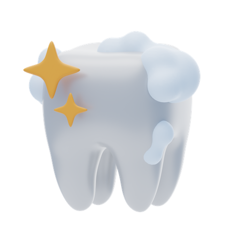 Limpeza dos dentes  3D Icon