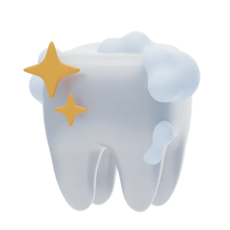 Limpeza dos dentes  3D Icon