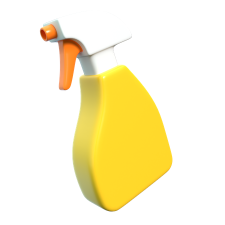 Limpiador de botellas de spray  3D Icon