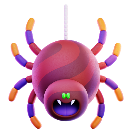 Araña Roja  3D Icon