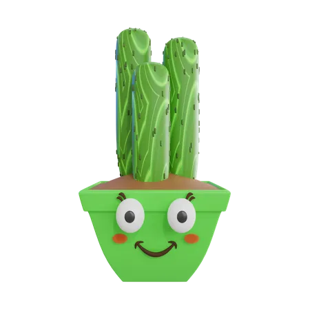 Linda planta  3D Icon