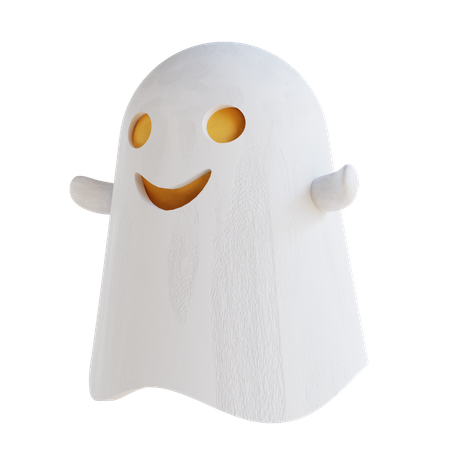 Lindo fantasma  3D Icon