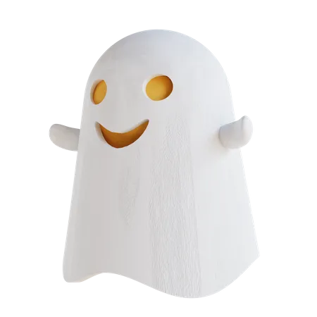 Lindo fantasma  3D Icon