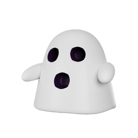 Lindo fantasma  3D Icon