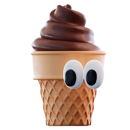 Lindo helado  3D Icon