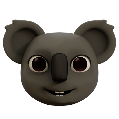 Lindo koala feliz  3D Icon