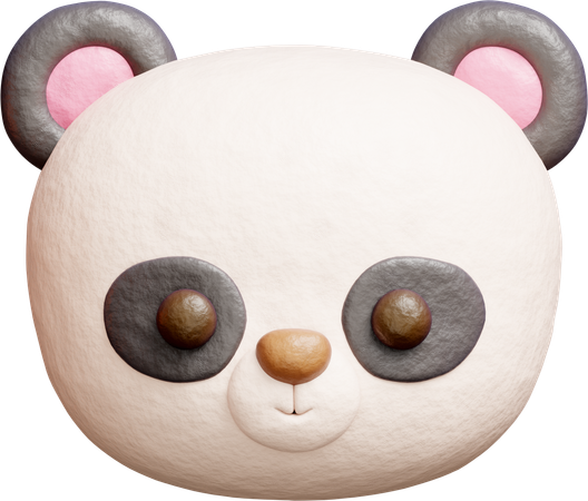 Lindo panda  3D Icon