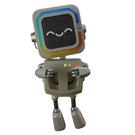 Lindo robot  3D Icon