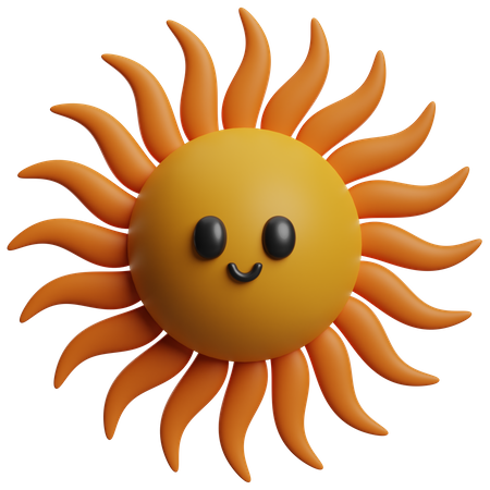 Lindo sol  3D Icon