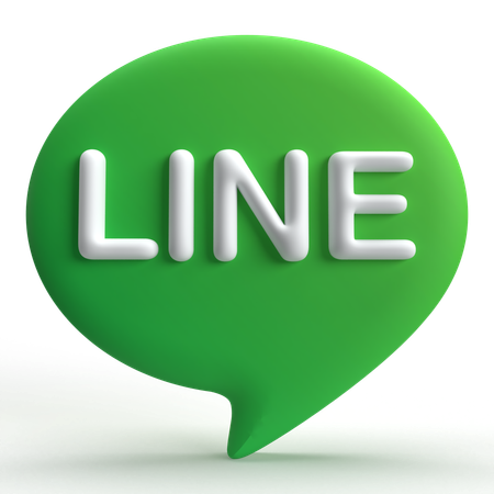 Line  3D Icon