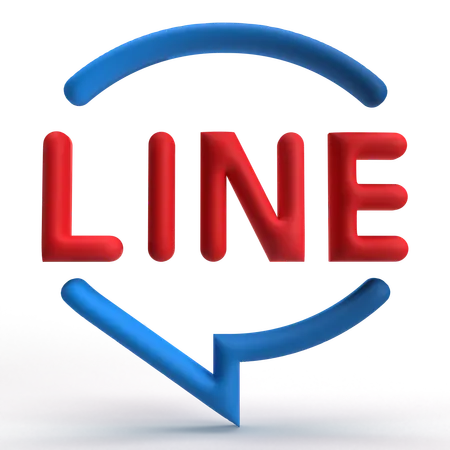 Line  3D Icon