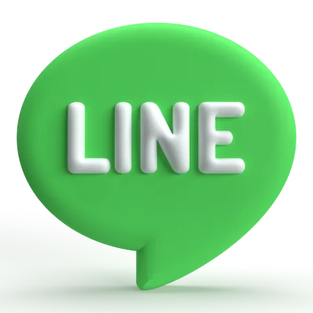 Line  3D Icon