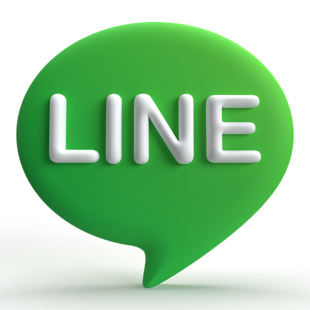 Line  3D Icon