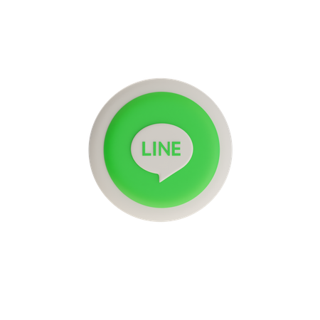 Line  3D Icon