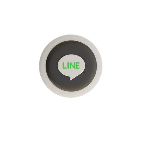 Line  3D Icon