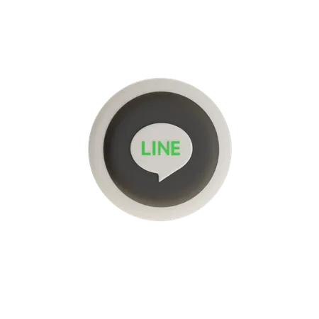 Line  3D Icon