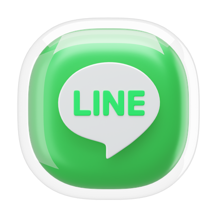 Line  3D Icon