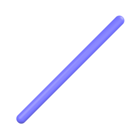 Line  3D Icon