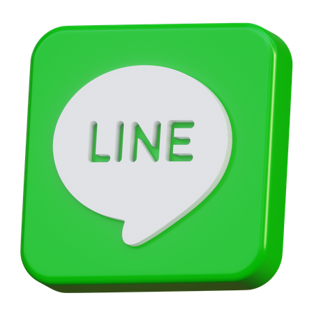 Line  3D Icon