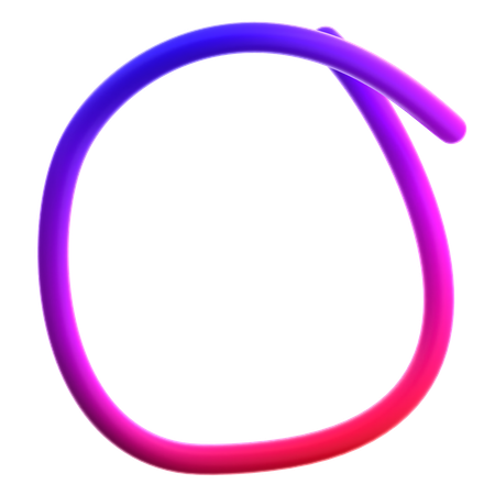 Line  3D Icon
