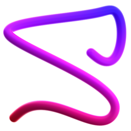 Line  3D Icon